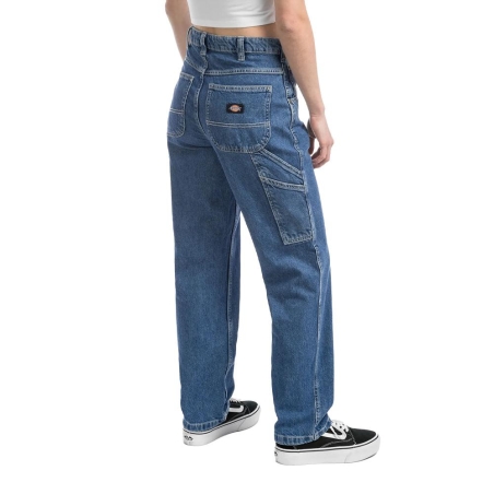 Jean Droit Bleu Femme Dickies Ellendale