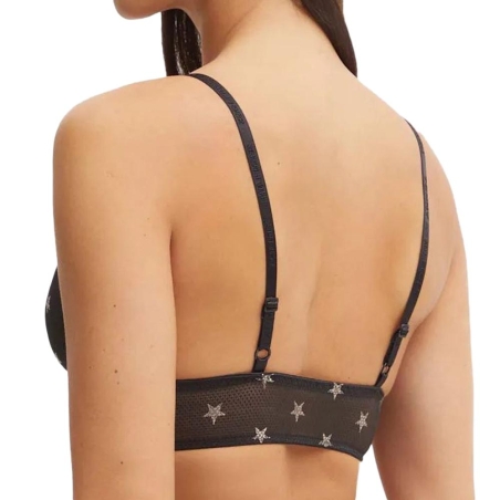 Brassière Noire Femme Tommy Hilfiger Longline