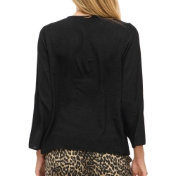 Blouse Noire Femme Vila Josa