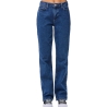 Jean Droit Bleu Femme Pieces Kellys