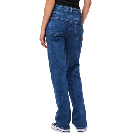 Jean Droit Bleu Femme Pieces Kellys