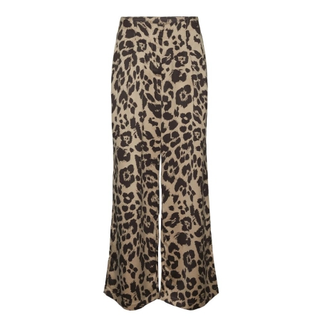 Pantalon Marron/Beige Femme Vero Moda Merle