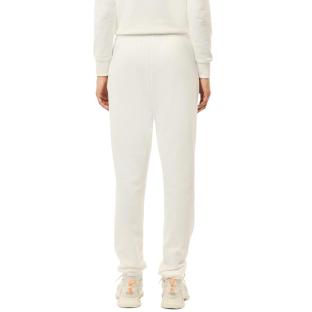 Jogging Blanc Femme Lacoste Fleece1