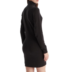 Robe Pull Noire Femme Tommy Hilfiger Tjw Ess Turtleneck