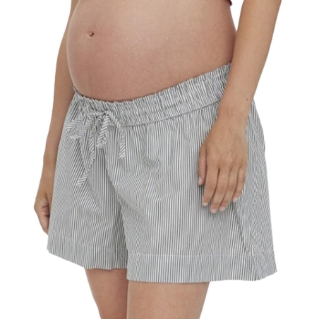 Short de Grossesse Blanc/Vert Femme Vero Moda Marternity Simla