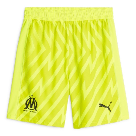 Short de Foot Jaune Homme Puma Om 2024