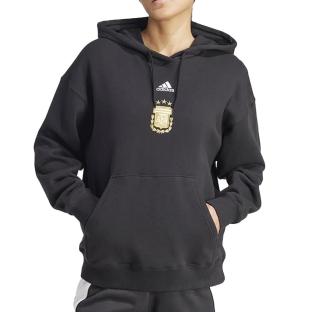 Argentine Sweat à Capuche Noir Femme Adidas Afa