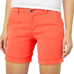 Bermuda Orange Femme TBS Leonibur