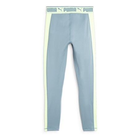 Legging Vert/Bleu Femme Puma Waist