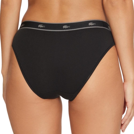 X1 Culotte Noir Lacoste Stripe