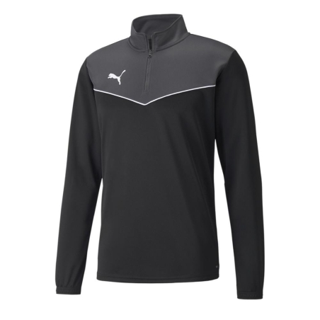 Sweat 1/4 De zip Noir/Gris Homme Puma Indrise