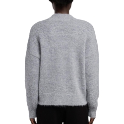 Pull Gris Femme Teddy Smith Keith