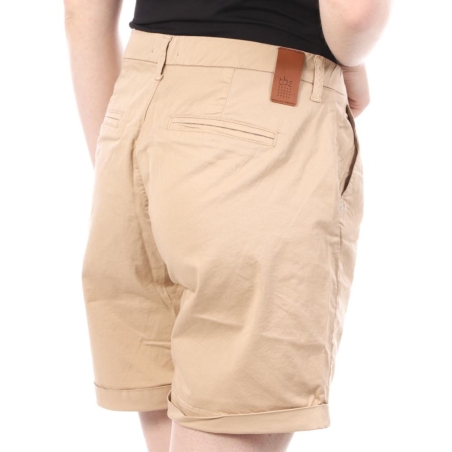 Bermuda Beige Femme TBS Leonibur