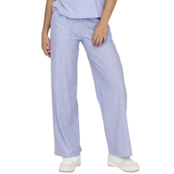 Pantalon Fluide Bleu/Blanc Femme JDY Nelli