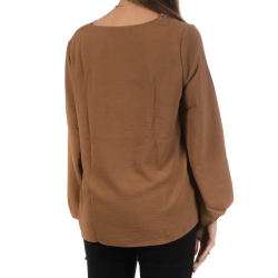 Blouse Marron Femme JDY Claudia