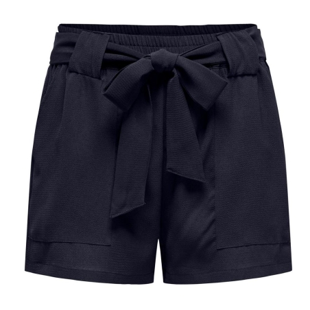 Short à Nouer Marine Femme Only Talia