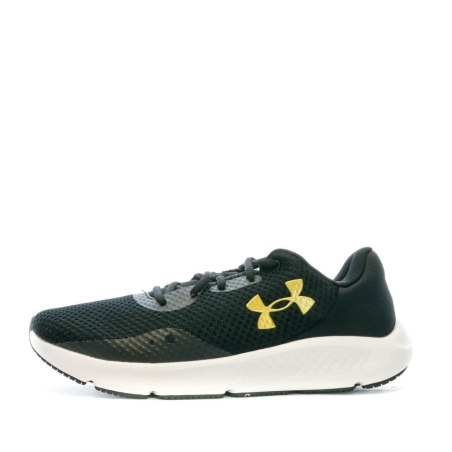 Chaussures de running Noir/Doré Homme Under Armour Charged Pursuit 3