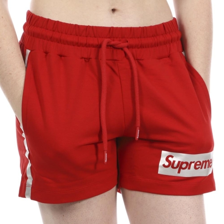 Short Jogging Rouge Femme Supreme Grip Ender