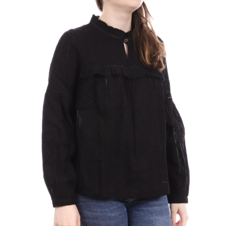 Blouse Noir Femme Les Tropéziennes Mora