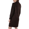 Robe Marron Femme Deeluxe Mila