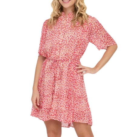 Robe Orange/Ecru Imprimé Femme JDY 15317318