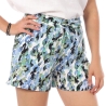 Short Vert/Bleu à Motifs Femme Vero Moda Easy