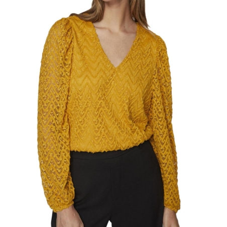 Blouse Jaune Femme Vila Vifary