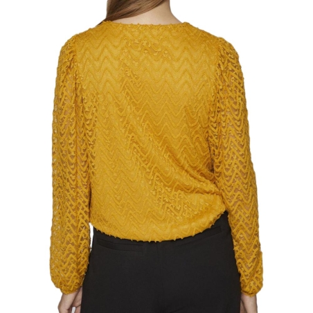 Blouse Jaune Femme Vila Vifary
