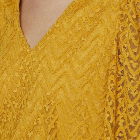 Blouse Jaune Femme Vila Vifary