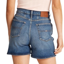 Short en Jean Bleu Femme Tommy Hilfiger Mom