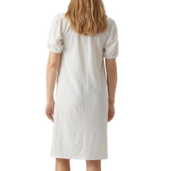 Robe Blanche Femme Mamalicious Mylah Solid