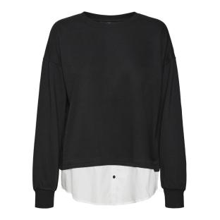 Sweat Noir Femme Vero Moda Yoyo