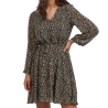 Robe Imprimée Noire Femme Vila Viadeline