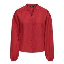 Blouse Manches Longues Rouge Femme JDY Loli