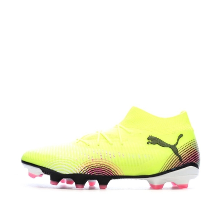 Chaussures de Football Jaunes Homme Puma Future 8 Pro Fg/ag