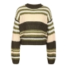Pull en Maille Kaki Femme Noisy May Charlie