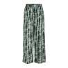 Pantalons fluide Blanc/Vert Femme Vila Vibavina Nipi