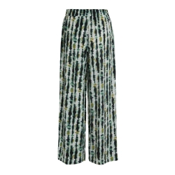 Pantalons fluide Blanc/Vert Femme Vila Vibavina Nipi