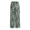 Pantalons fluide Blanc/Vert Femme Vila Vibavina Nipi
