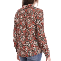 Chemise à fleurs Rouge Femme Vila Kulas