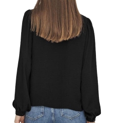 Chemise Noir Femme JDY Lace Shirt