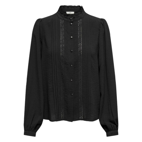 Chemise Noir Femme JDY Lace Shirt