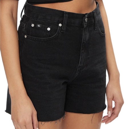 Short Mom Noir Femme Calvin Klein Jeans J20J222812D