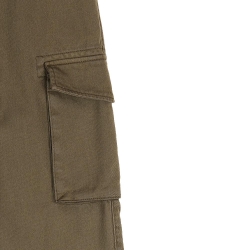 Pantalon Cargo Kaki Femme Teddy Smith Sky