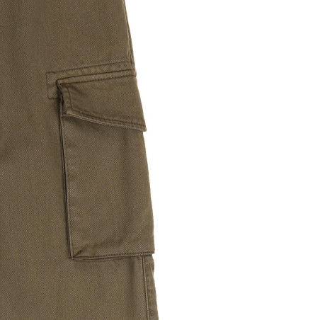 Pantalon Cargo Kaki Femme Teddy Smith Sky