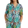 Chemise Turquoise/Noir Femme O'Neill Ocean