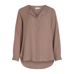 Blouse Marron Femme Vila Lucy