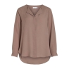 Blouse Marron Femme Vila Lucy
