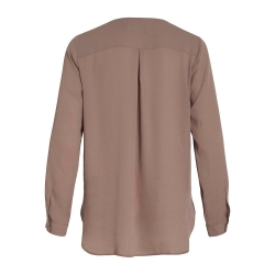 Blouse Marron Femme Vila Lucy