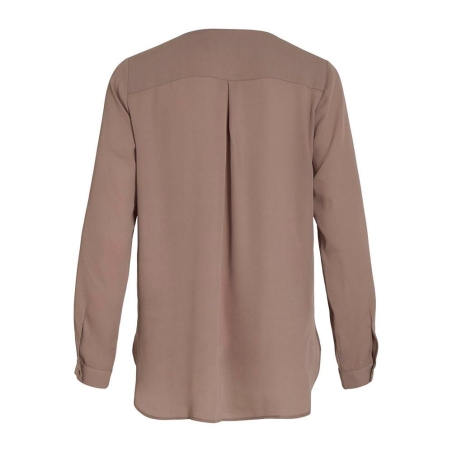 Blouse Marron Femme Vila Lucy